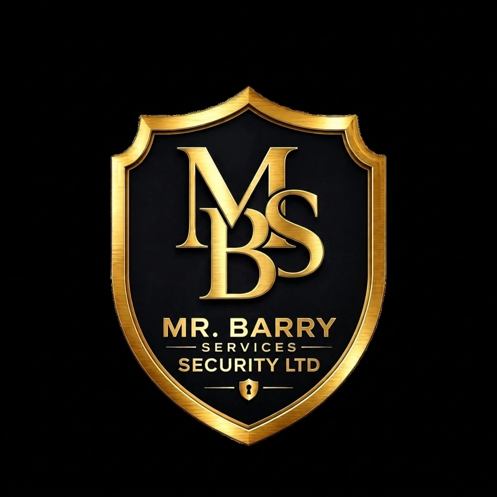 MBS brand crest for Mr Barry Services Security Limited